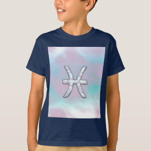 Camiseta Símbolo zodiaco de Pisces madre de la decoración d