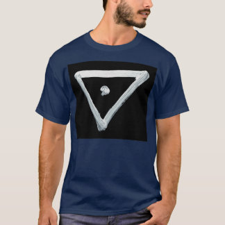 Camiseta Símbolos Alquímicos Agua dos invertida
