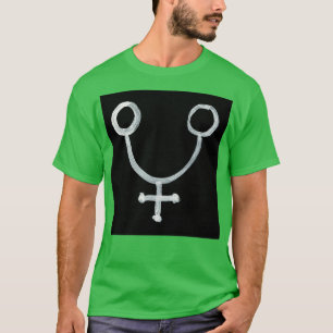 Camiseta Símbolos alquímicos Arsénico blanco dos invertidos