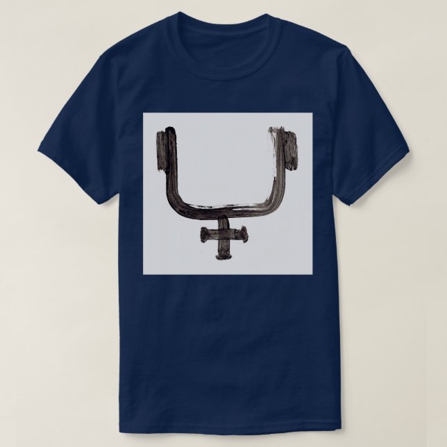 Camiseta Símbolos alquímicos cenizas (Diseño del anverso)
