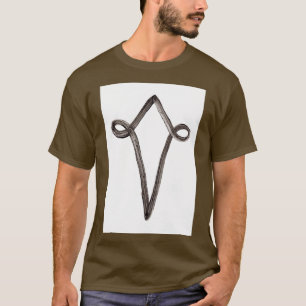 Camiseta Símbolos alquímicos cuatro plateados