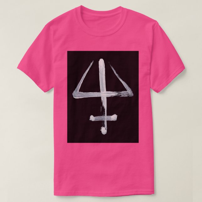 Camiseta Símbolos alquímicos esencia de aceite invertida (Diseño del anverso)