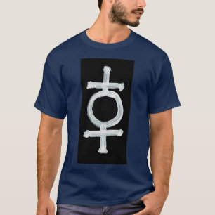 Camiseta Símbolos alquímicos Hematita invertida