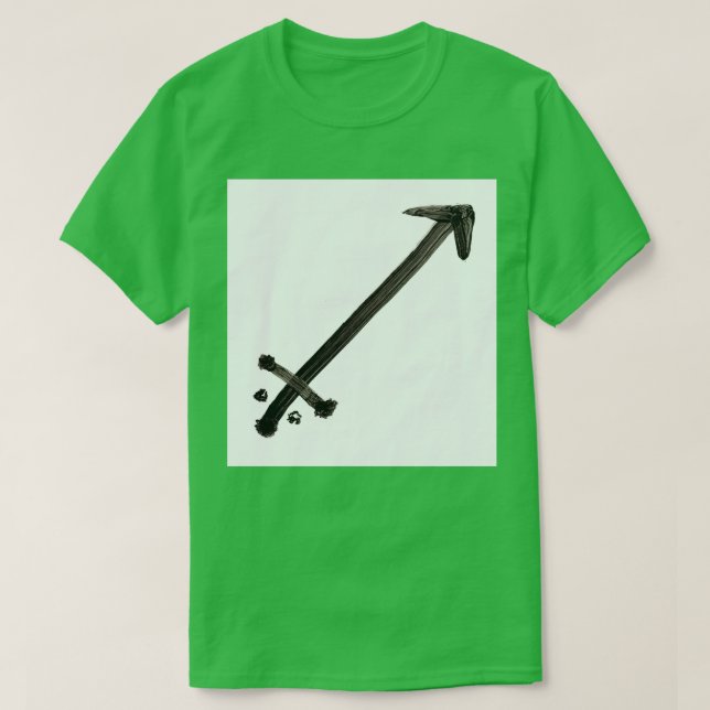 Camiseta Símbolos alquímicos hierro uno (Diseño del anverso)
