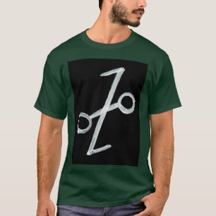 Camiseta Símbolos Alquímicos Lenta de Oro Invertida