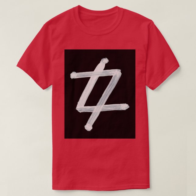 Camiseta Símbolos alquímicos llevan a cinco invertidos (Diseño del anverso)
