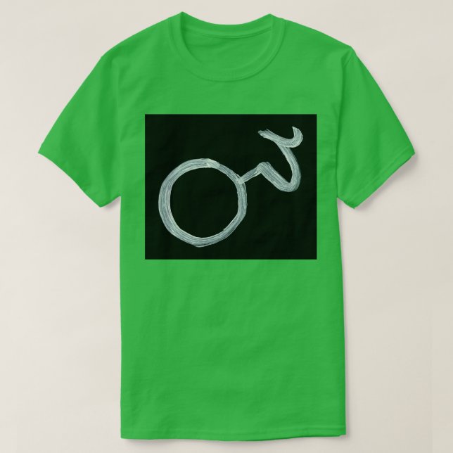 Camiseta Símbolos alquímicos Magnesio cinco invertidos (Diseño del anverso)