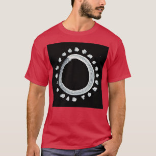 Camiseta Símbolos alquímicos oro cinco invertidos