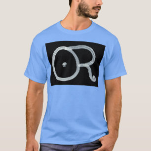 Camiseta Símbolos alquímicos oro tres invertidos