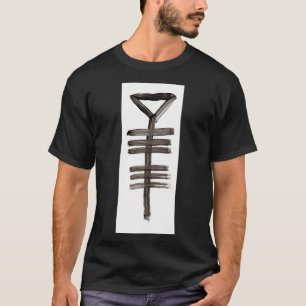 Camiseta Símbolos alquímicos Piedra de jabón de piedra de j