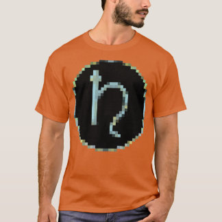 Camiseta Símbolos Alquímicos Plomo Pixel