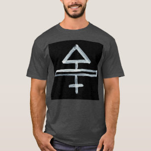 Camiseta Símbolos alquímicos Sal uno invertida
