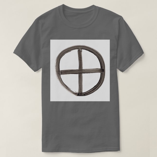 Camiseta Símbolos alquímicos Terra (Diseño del anverso)