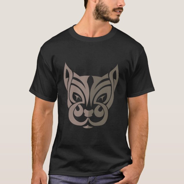 Camiseta Símbolos celtas Cat Celtic Knot Irish Symbol (Anverso)