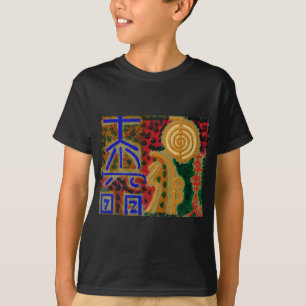 Camiseta Símbolos curativos principales de REIKI