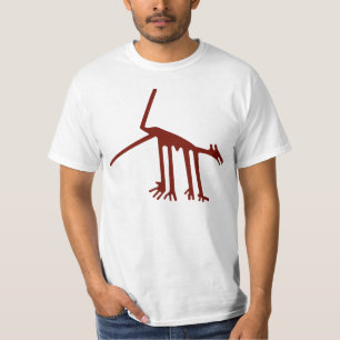 Camiseta Símbolos de animales antiguos alienígenas tribales