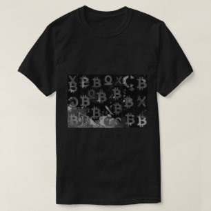 Camiseta Símbolos de Bitcoin (Estilo: 15)