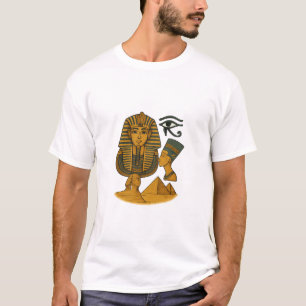 Camiseta Símbolos de Faraones Egipcios Antiguos