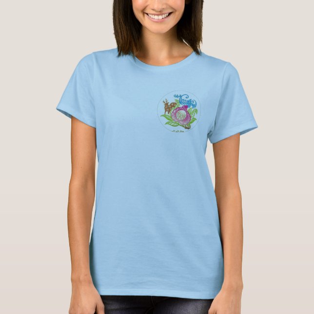 Camiseta Símbolos de Fu Lu Shou (Anverso)