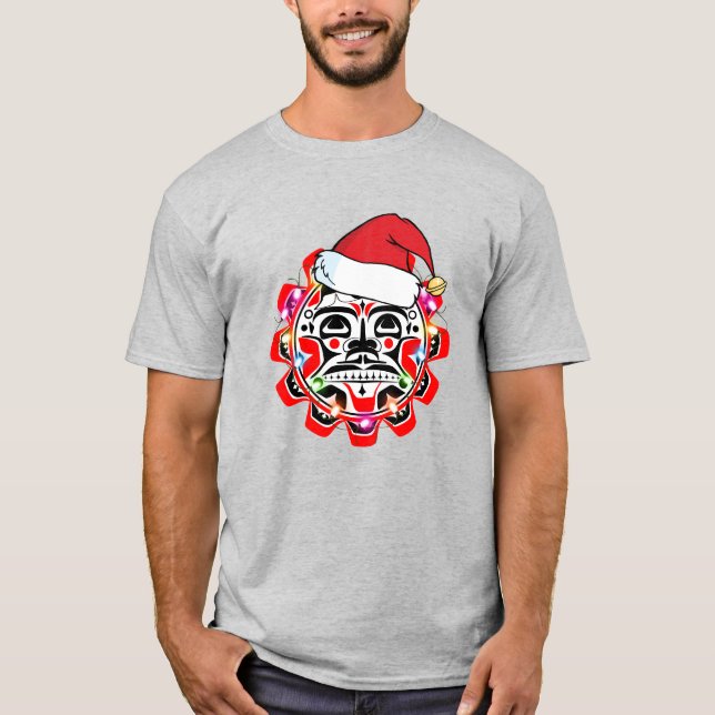 Camiseta Símbolos de Haida Haida Nativo Canadiense American (Anverso)