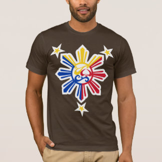Camiseta Símbolos de la historia filipina II - blanco