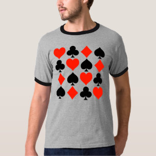 Camiseta Símbolos de la tarjeta clásicos