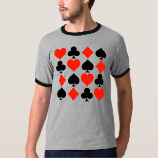 Camiseta Símbolos de la tarjeta clásicos