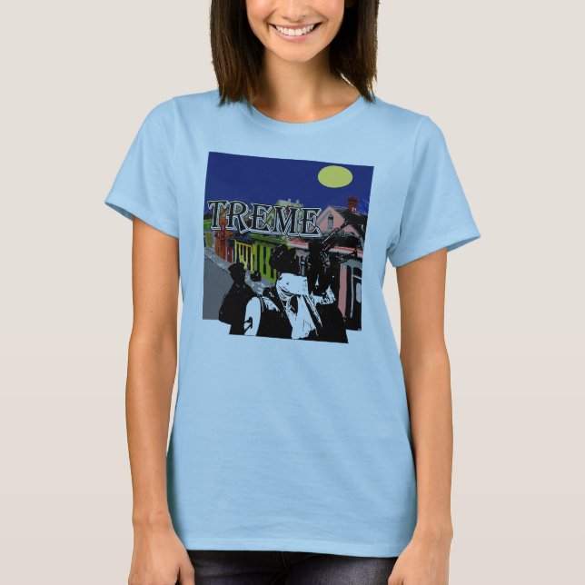 Camiseta Símbolos de Nueva Orleans (Anverso)