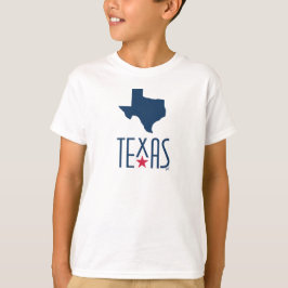 Camiseta Símbolos de Texas, Texas, azul marino