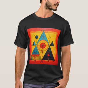 Camiseta Símbolos geométricos Resumen #01