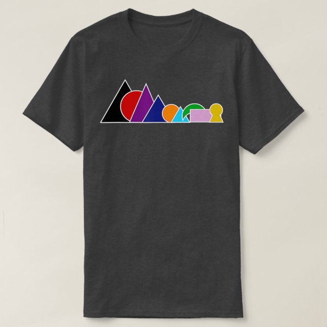 Camiseta Símbolos gramaticales de Montessori Amor Montessor (Diseño del anverso)