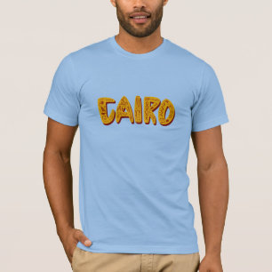 Camiseta Símbolos jeroglíficos egipcios en letras de El Cai