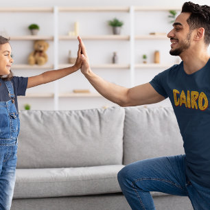Camiseta Símbolos jeroglíficos egipcios en letras de El Cai