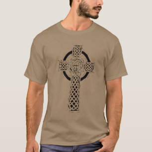 Camiseta símbolos sagrados celtas irlandeses