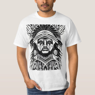 Camiseta Símbolos sagrados: Diseño de Lineas Nativas Estado