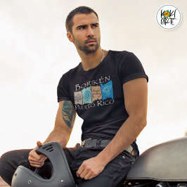 Camiseta Símbolos Taínos de Puerto Rico