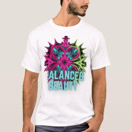 Camiseta Simetría surrealista: belleza equilibrada