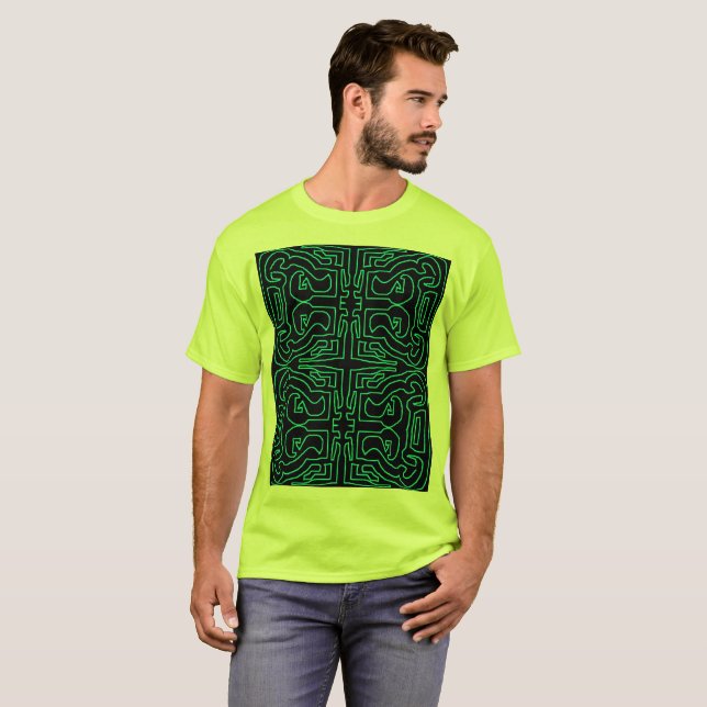 Camiseta Simetría tribal T-Shirt (Anverso completo)