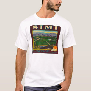 Camiseta Simi LabelSanta anaranjado Susana, CA