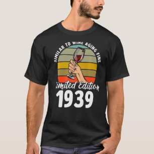 Camiseta Similar a la multa por envejecer de vino nacida en
