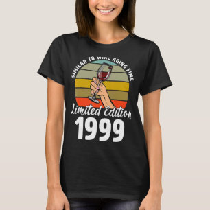 Camiseta Similar a la multa por envejecer de vino nacida en