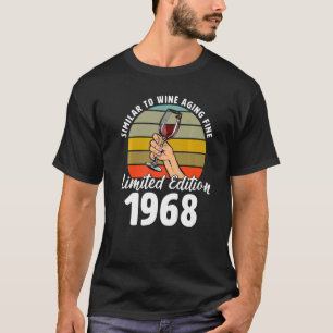Camiseta Similar a la multa por envejecer de vino nacida en