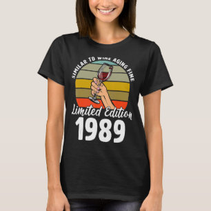 Camiseta Similar a la multa por envejecer de vino nacida en