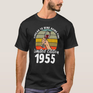 Camiseta Similar a la multa por envejecimiento de la vid na