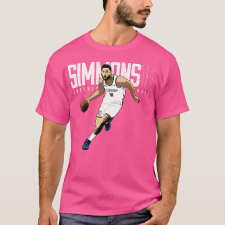 Camiseta Simmons 10 Estilo de historieta vintage - Fan Made
