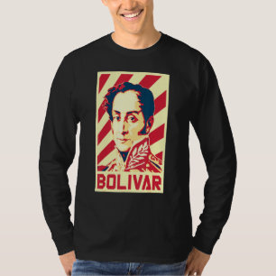 Camiseta Simón Bolívar Propaganda Retro Venezuela
