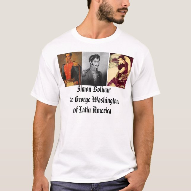 Camiseta Simon Bolivar, Simon Bolivar, Simon Bolivar, Si… (Anverso)