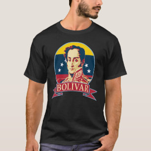 Camiseta Simón Bolívar Venezuela Propaganda Art T-Shirt