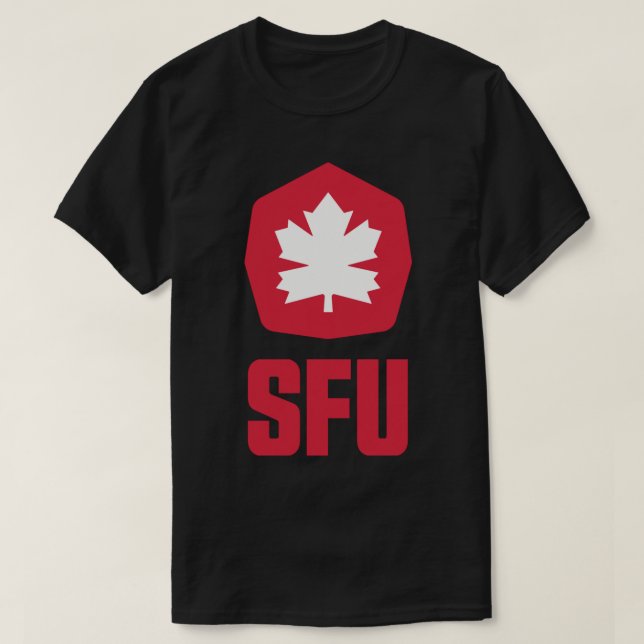 Camiseta Simon Fraser SFU Clan Sticker (Diseño del anverso)