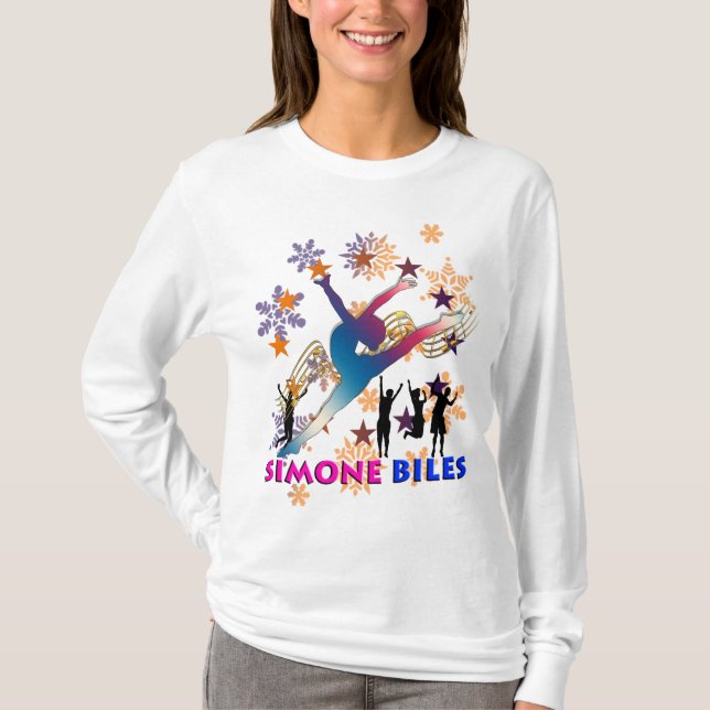 Camiseta Simone Bile T-Shirts mujeres hombres  (Anverso)